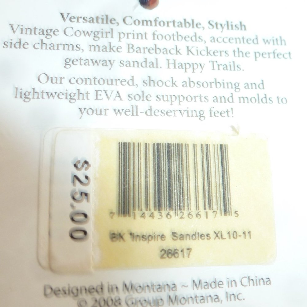 Sale - Versatile, Comfortable & Stylish Women"s Thong Sandal Cowgirl Flip Flops… - Picture 12 of 14